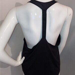 Nike black racerback tank top